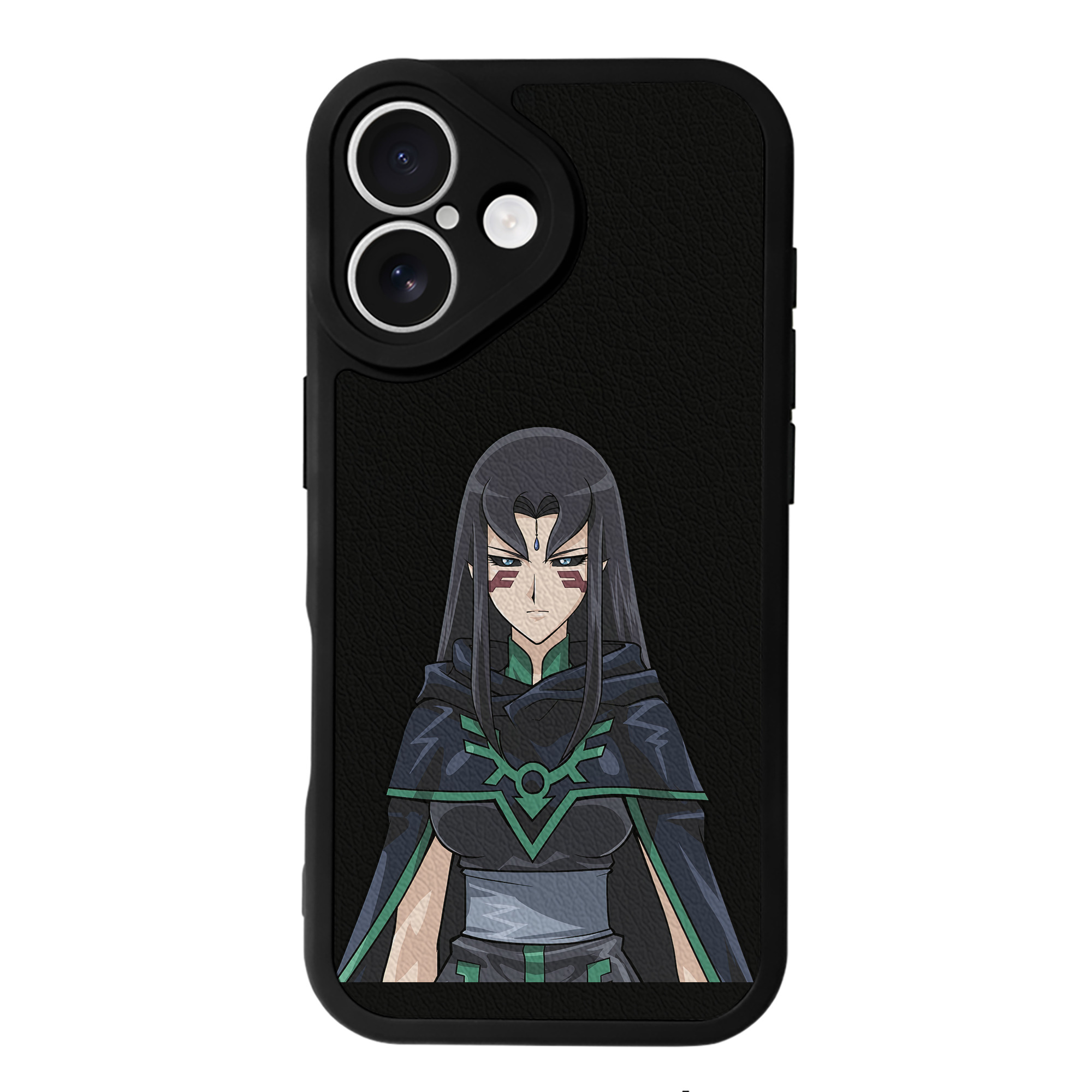 遊☆戯☆王 Yu-Gi-Oh! 【iPhone 16シリーズ対応】シリコンスマホケース（レザー調） 材質：シリコン